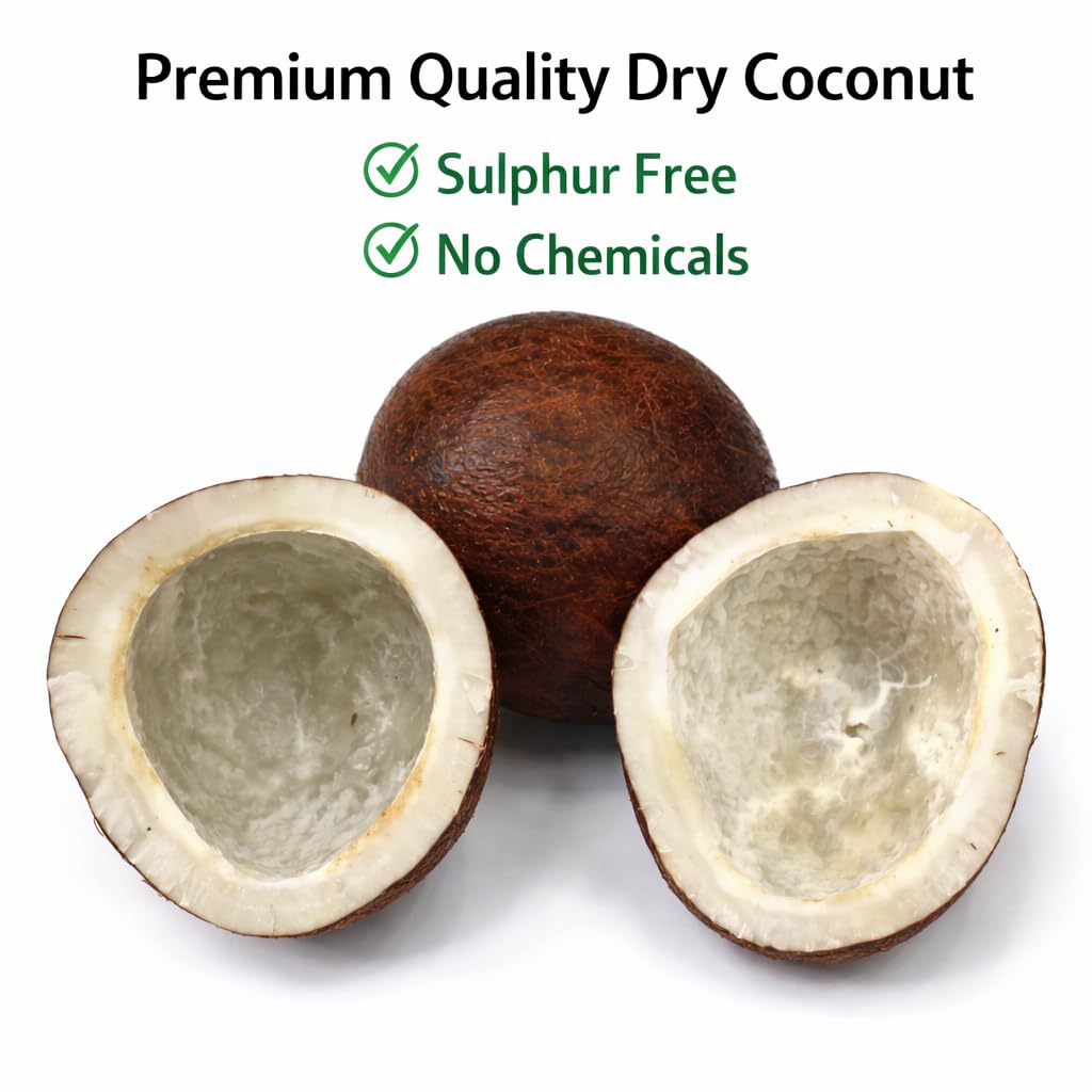 Myla Organics Dry Coconut (Copra) 1kg 5 Myla Organics Dry Coconut (Copra) 1kg - Image 2