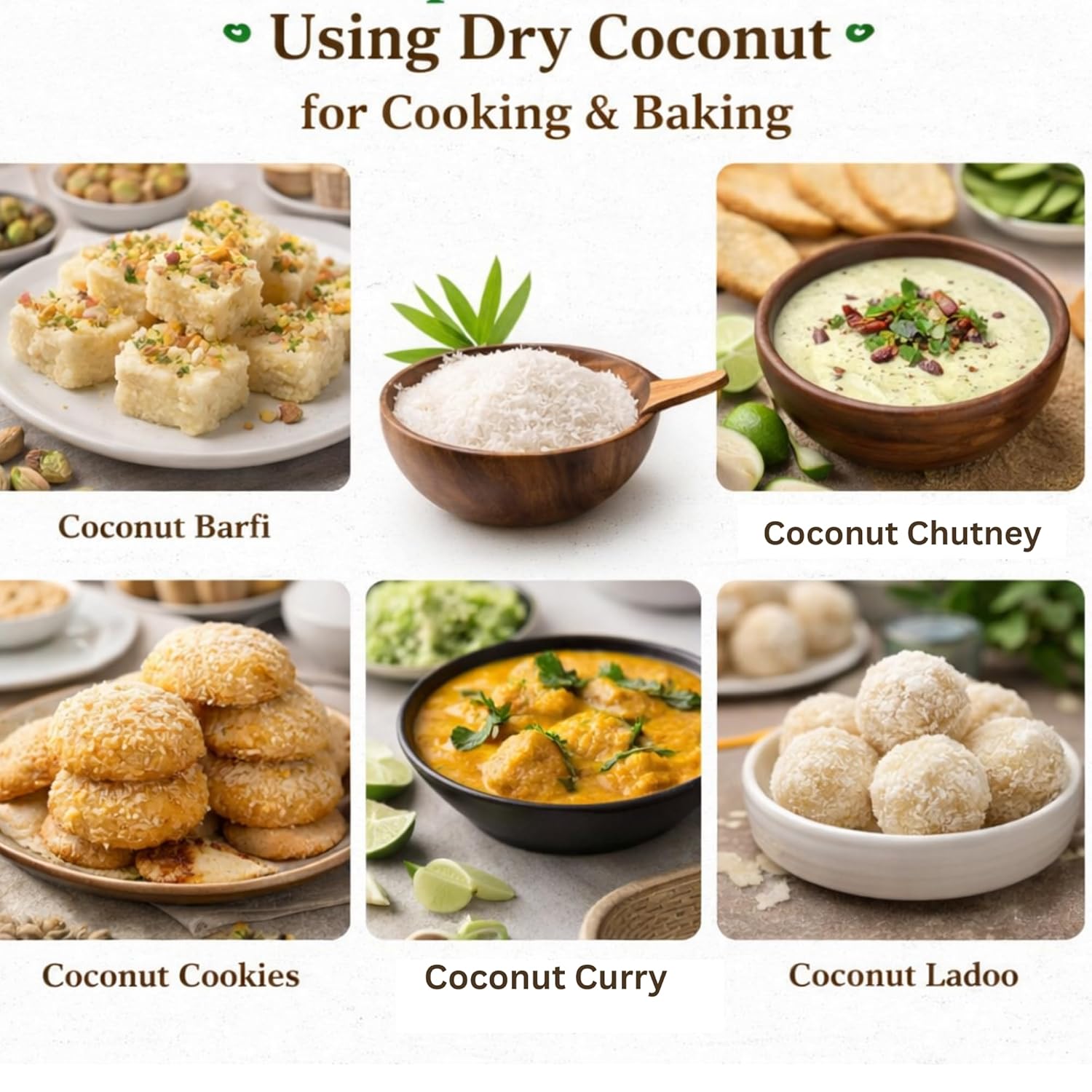 Myla Organics Dry Coconut (Copra) 1kg 8 Myla Organics Dry Coconut (Copra) 1kg - Image 5