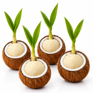 Coconut sprout / Sprouted Coconut- [ Pack of 4]