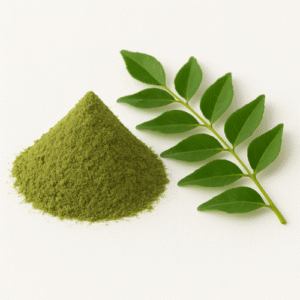 100% Natural Curry Leaf Powder – Herbal Hair Care & Digestive Support | Rich in Iron & Antioxidants | Sun-Dried, Pure & Chemical-Free – (200g)