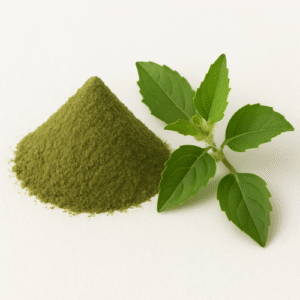 100% Natural Thulasi Leaf Powder (Holy Basil) – Herbal Immunity Booster, Stress Relief & Respiratory Support | Sun-Dried, Pure & Chemical-Free – (200g)