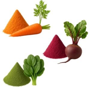 Kids Nutrition Combo Powder- (Carrot + Beetroot + Palak Spinach) - Each100g = 300gram