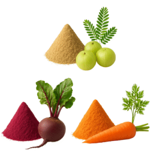 ABC Powder (Amla + Carrot +Beetroot) - Each 100g = 300g