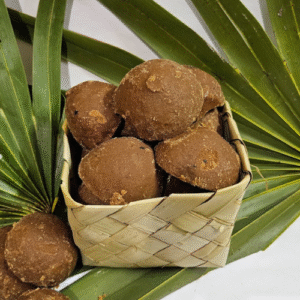 100% Pure, Natural and Unrefined Palm Jaggery (Karuppatti) - 1kg