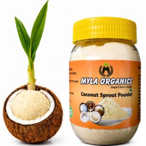 Coconut Sprout Powder | 100% Natural & Pure Sprouted Coconut Powder - (100gram)