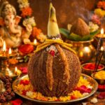 Pooja Sprouted Coconut | Temple & Vastu Pooja| Naturally Germinated Coconut | Spiritual Offering - (Pack of 1)